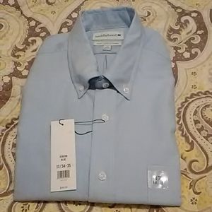 New with tags men's Large 34/35 Saddlebred long-sleeved button down shirt